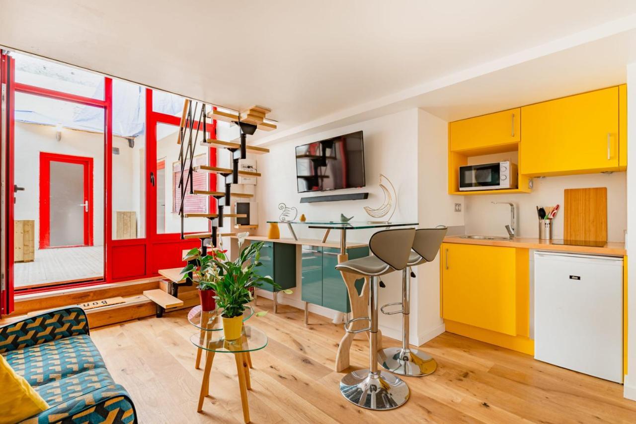 Beige Hospitalite - Elia Love Loft Centre Ville Saint-Etienne  Bagian luar foto