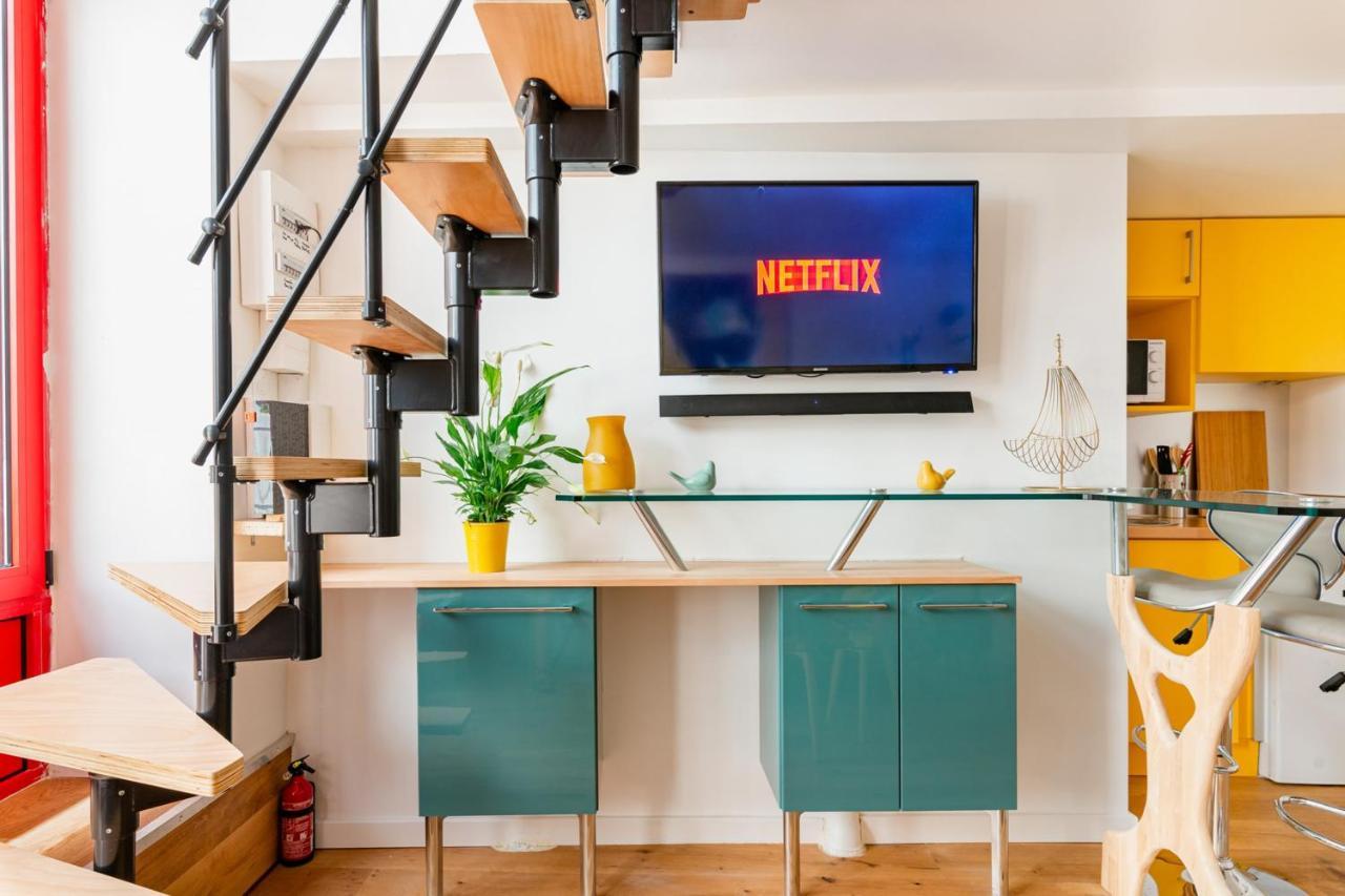 Beige Hospitalite - Elia Love Loft Centre Ville Saint-Etienne  Bagian luar foto